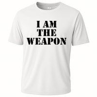 I Am The Weapon Hands OFF Protest  Cooling Performance Crew T-Shirt