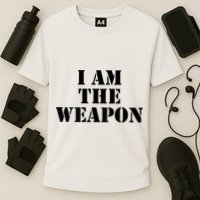 I Am The Weapon Hands OFF Protest  Cooling Performance Crew T-Shirt