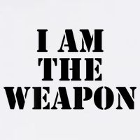 I Am The Weapon Hands OFF Protest  Cooling Performance Crew T-Shirt