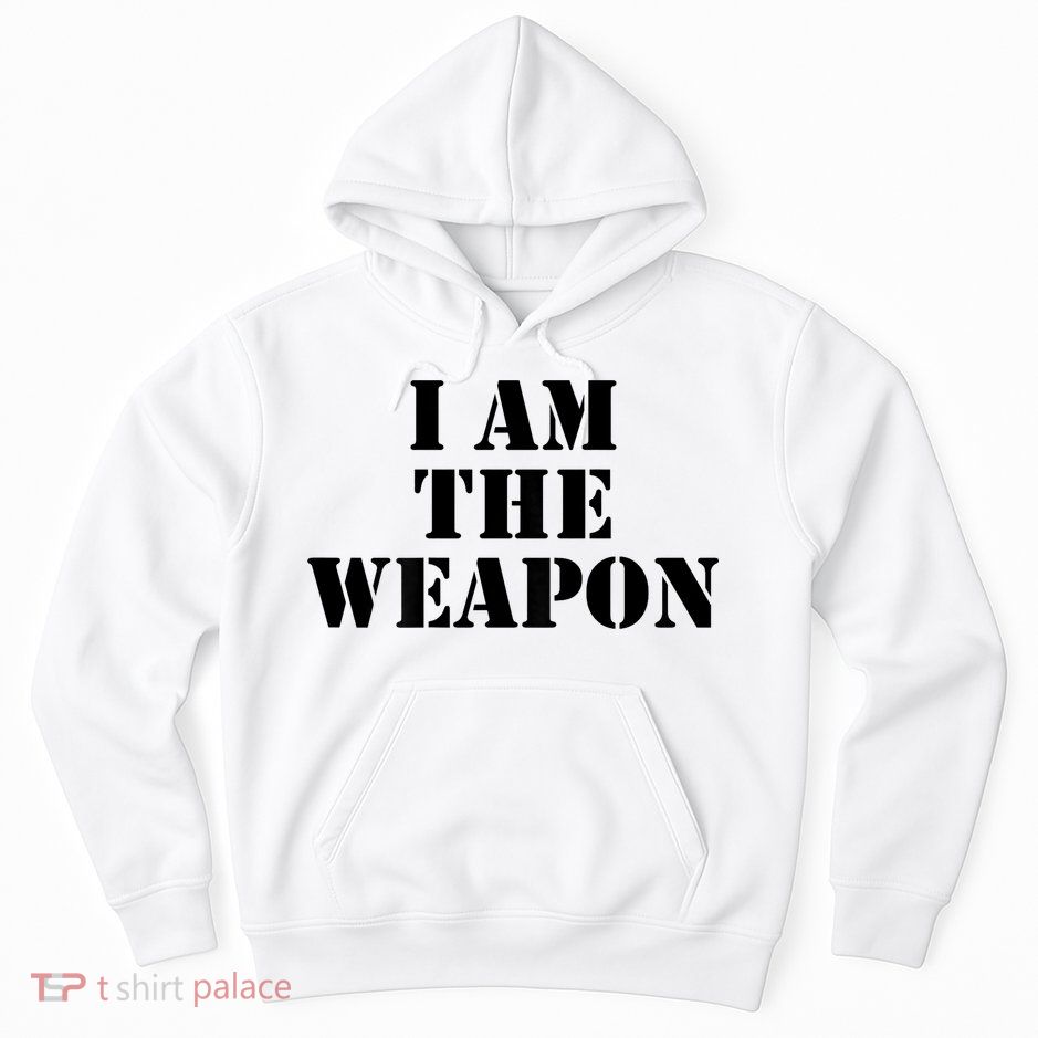 I Am The Weapon Hands OFF Protest  Hoodie