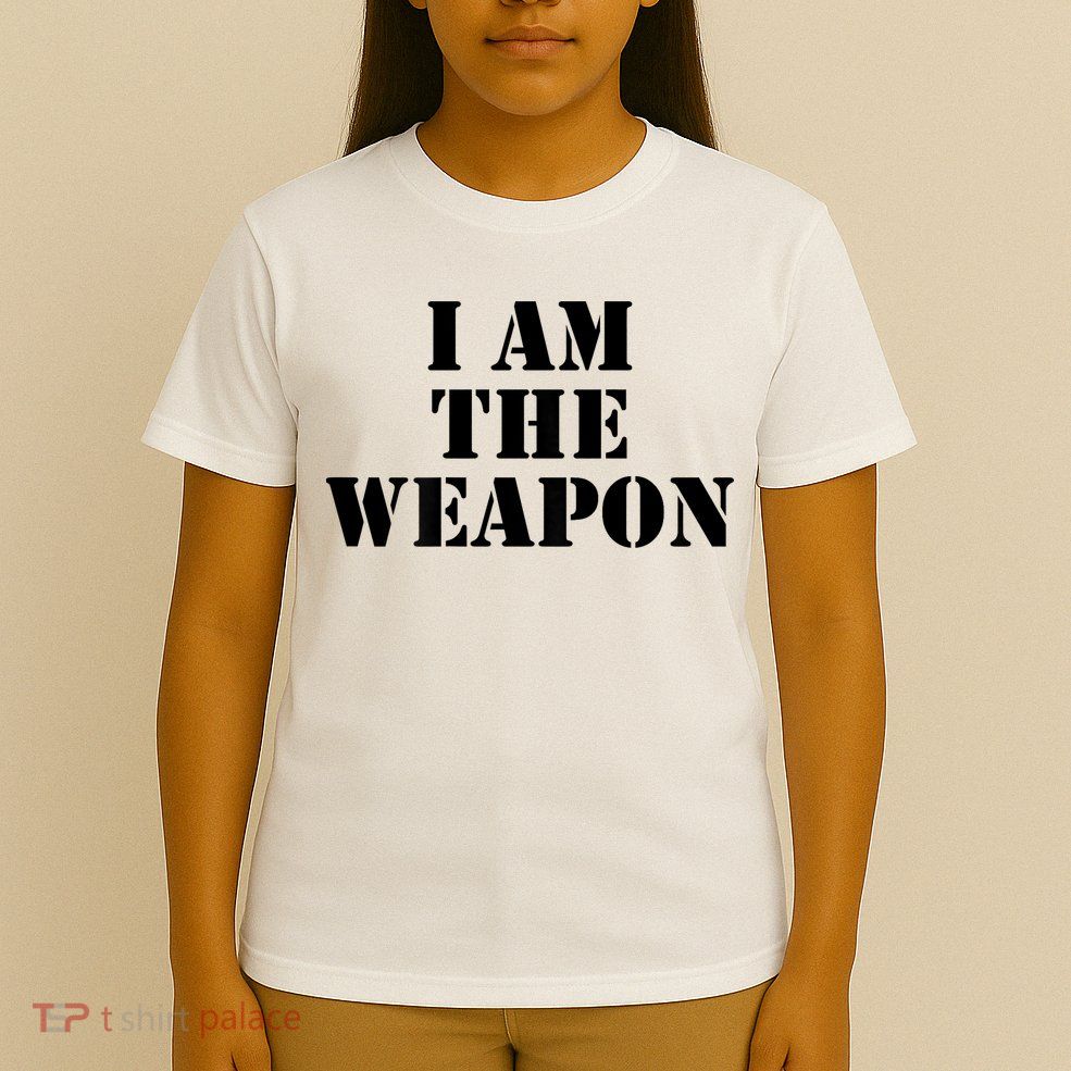 I Am The Weapon Hands OFF Protest  T-Shirt