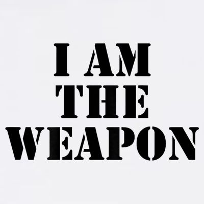 I Am The Weapon Hands OFF Protest  T-Shirt