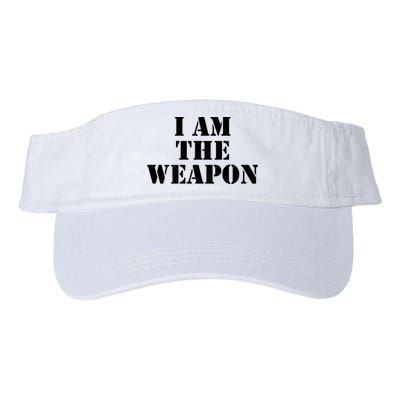 I Am The Weapon Hands OFF Protest  Visor