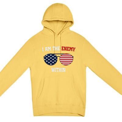 I Am The Enemy Within Premium Pullover Hoodie