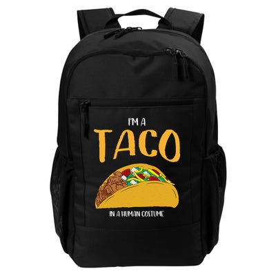 Im A Taco In A Human Costume Halloween Cosplay Easy Outfit Backpack