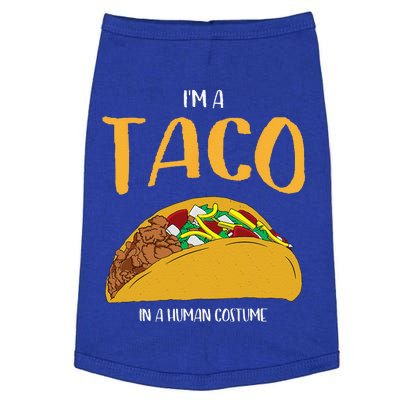 Im A Taco In A Human Costume Halloween Cosplay Easy Outfit Doggie Tank