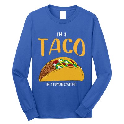 Im A Taco In A Human Costume Halloween Cosplay Easy Outfit Long Sleeve Shirt