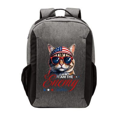 I Am The Enemy Within Cat Ladies Kamala Harris 2024 Vector Backpack