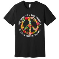 Imagine All The People Living Life In Peace Premium T-Shirt