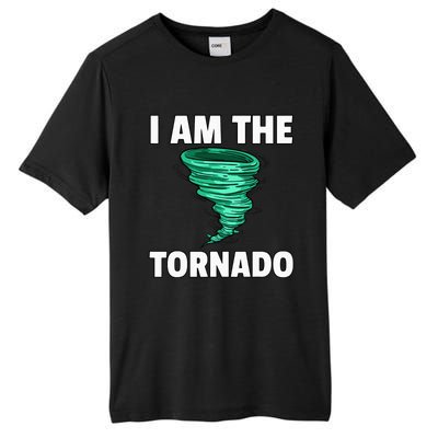 I Am The Storm Twister Tornado Hurricane Meteorologist Tall Fusion ChromaSoft Performance T-Shirt