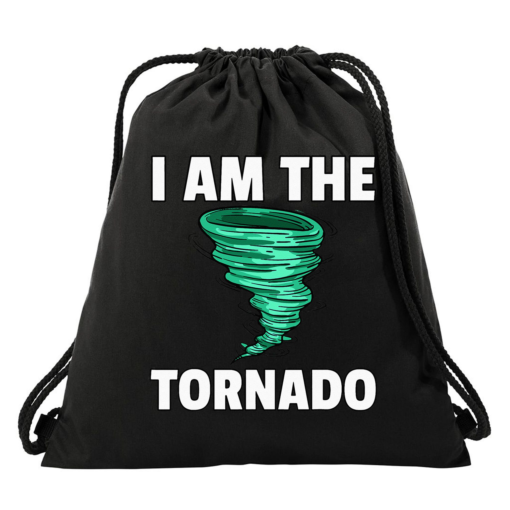 I Am The Storm Twister Tornado Hurricane Meteorologist Drawstring Bag