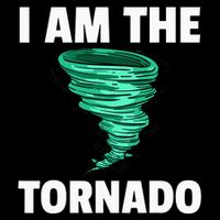 I Am The Storm Twister Tornado Hurricane Meteorologist Drawstring Bag