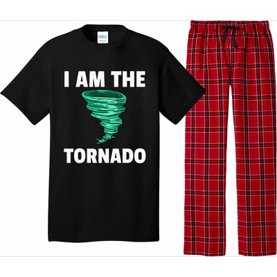 I Am The Storm Twister Tornado Hurricane Meteorologist Pajama Set