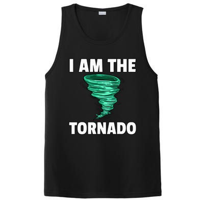 I Am The Storm Twister Tornado Hurricane Meteorologist PosiCharge Competitor Tank