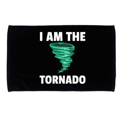 I Am The Storm Twister Tornado Hurricane Meteorologist Microfiber Hand Towel