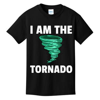 I Am The Storm Twister Tornado Hurricane Meteorologist Kids T-Shirt