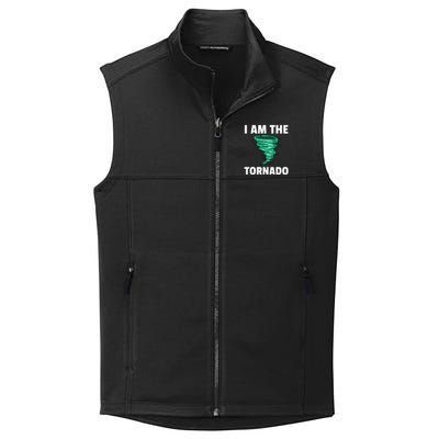 I Am The Storm Twister Tornado Hurricane Meteorologist Collective Smooth Fleece Vest