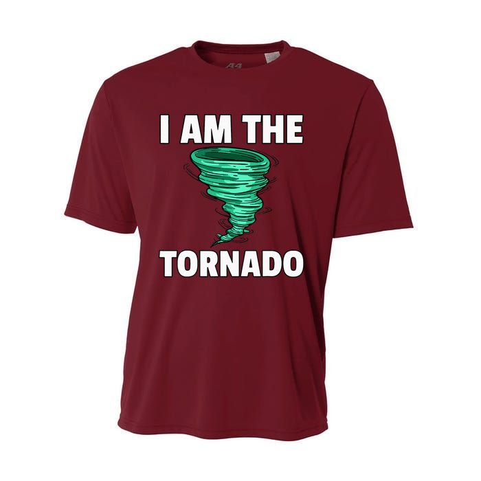 I Am The Storm Twister Tornado Hurricane Meteorologist Performance Sprint T-Shirt