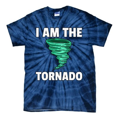 I Am The Storm Twister Tornado Hurricane Meteorologist Tie-Dye T-Shirt