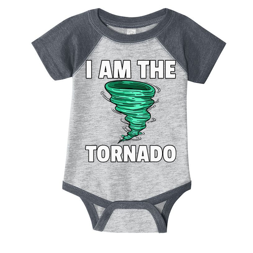 I Am The Storm Twister Tornado Hurricane Meteorologist Infant Baby Jersey Bodysuit