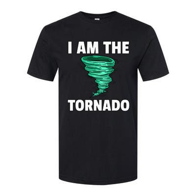 I Am The Storm Twister Tornado Hurricane Meteorologist Softstyle® CVC T-Shirt