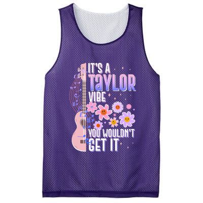 It's A Taylor Vibe You Wouldn't Get It Mesh Reversible Basketball Jersey Tank