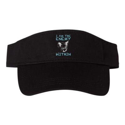 I Am The Enemy Within Kamala Harris 2024 Valucap Bio-Washed Visor