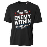 I Am The Enemy Within Harris Walz 2024 American Cooling Performance Crew T-Shirt