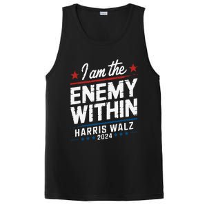 I Am The Enemy Within Harris Walz 2024 American PosiCharge Competitor Tank