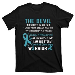 I am the Storm Cervical Cancer Warrior T-Shirt