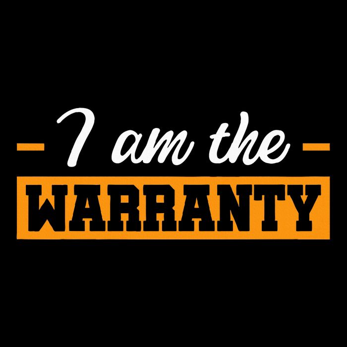 I Am The Warranty Cooling Performance Crew T-Shirt