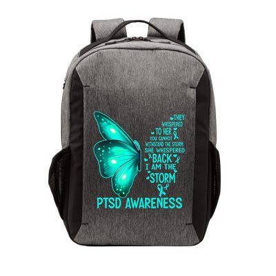 I Am The Storm PTSD Awareness Butterfly Vector Backpack