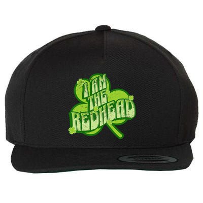 I Am The Redhead Dibs On The Redhead Funny St PatrickS Day Wool Snapback Cap