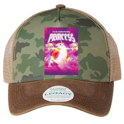 I Am The MotherFucking Princess Unicorn Legacy Tie Dye Trucker Hat