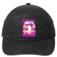 I Am The MotherFucking Princess Unicorn 7-Panel Snapback Hat