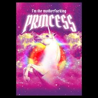 I Am The MotherFucking Princess Unicorn 7-Panel Snapback Hat