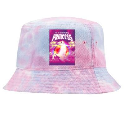 I Am The MotherFucking Princess Unicorn Tie-Dyed Bucket Hat