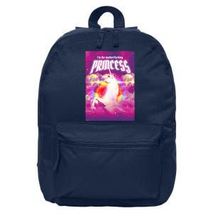 I Am The MotherFucking Princess Unicorn 16 in Basic Backpack