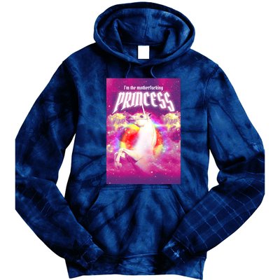 I Am The MotherFucking Princess Unicorn Tie Dye Hoodie