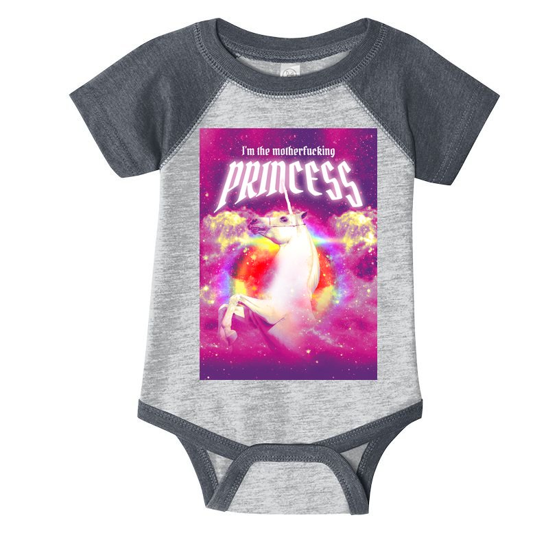 I Am The MotherFucking Princess Unicorn Infant Baby Jersey Bodysuit