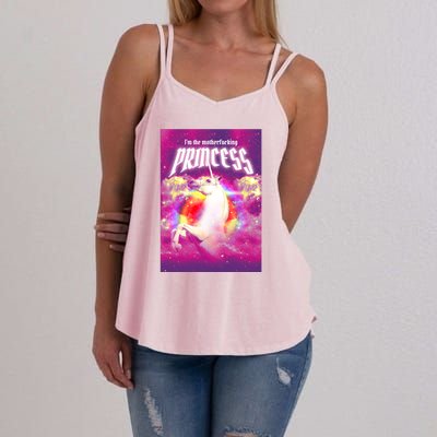 I Am The MotherFucking Princess Unicorn Women's Strappy Tank