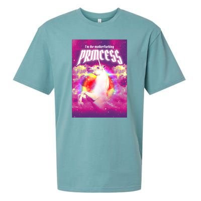 I Am The MotherFucking Princess Unicorn Sueded Cloud Jersey T-Shirt