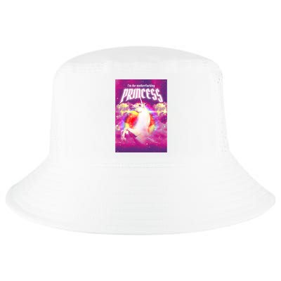 I Am The MotherFucking Princess Unicorn Cool Comfort Performance Bucket Hat