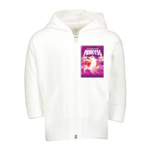 I Am The MotherFucking Princess Unicorn Toddler Zip Fleece Hoodie