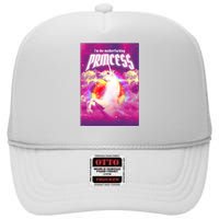 I Am The MotherFucking Princess Unicorn High Crown Mesh Back Trucker Hat