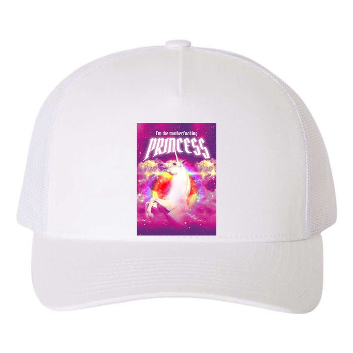 I Am The MotherFucking Princess Unicorn Yupoong Adult 5-Panel Trucker Hat