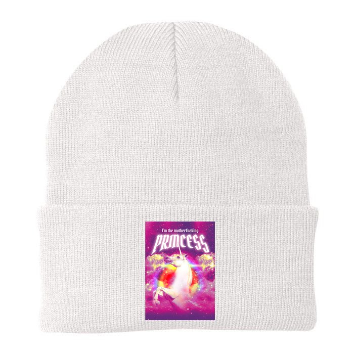 I Am The MotherFucking Princess Unicorn Knit Cap Winter Beanie