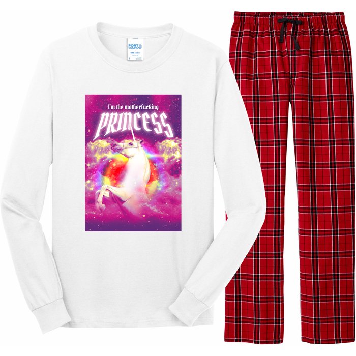 I Am The MotherFucking Princess Unicorn Long Sleeve Pajama Set