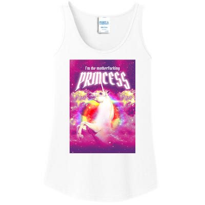 I Am The MotherFucking Princess Unicorn Ladies Essential Tank