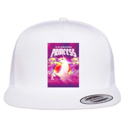 I Am The MotherFucking Princess Unicorn Flat Bill Trucker Hat